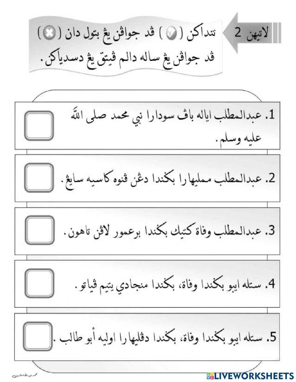 Nabi Muhammad ﷺ Dipelihara Oleh Ibunya dan Datuknya