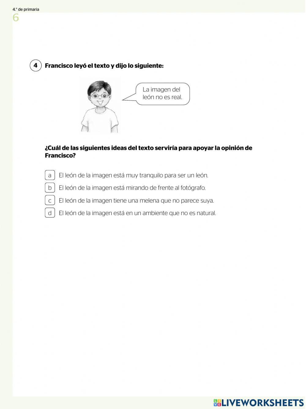 Eval. entrada - comunicación