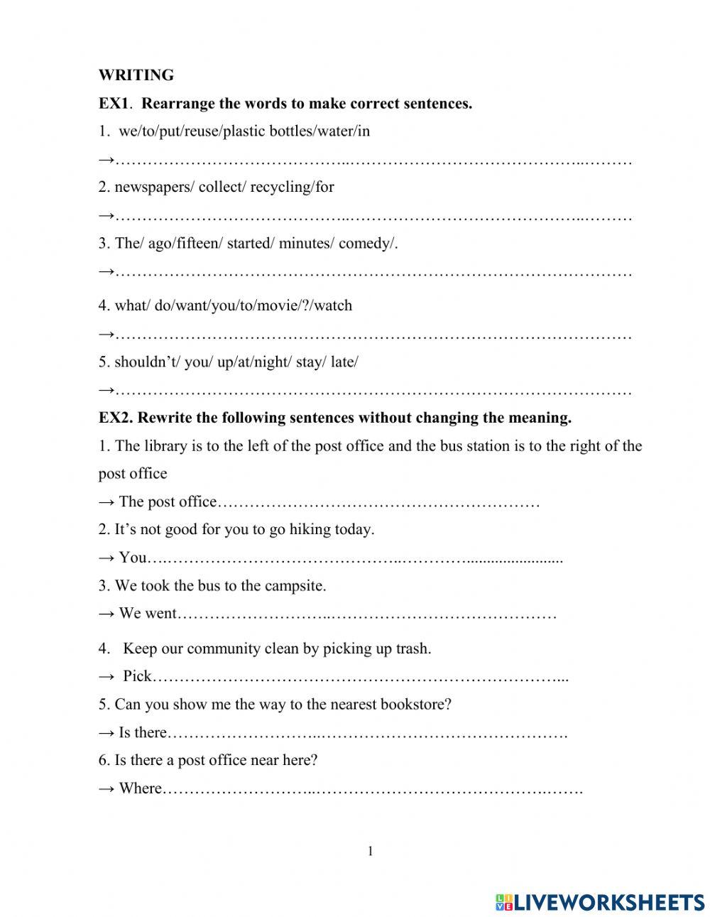 Test 7 GHK II english 6