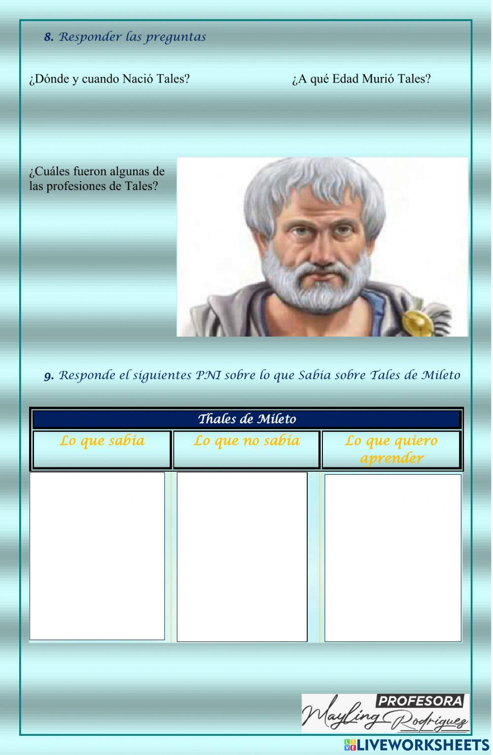 Teorema de Thales y Pitágoras Teorema de Thales y Pitágoras