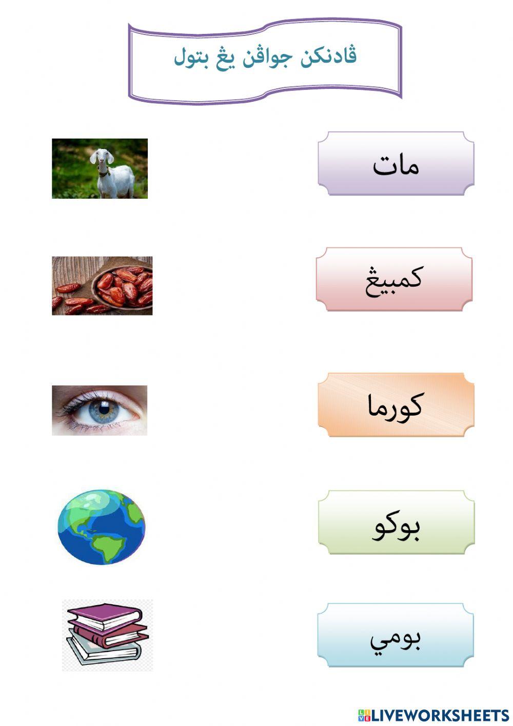 Padankan Perkataan & Gambar