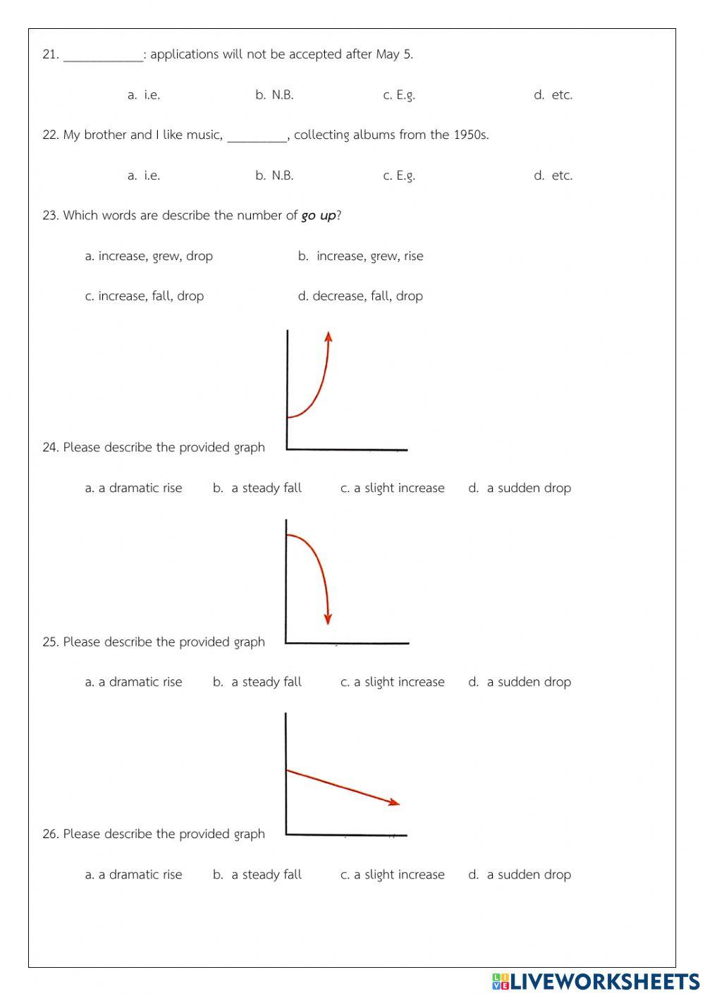 Final Test for M.5 class. 2