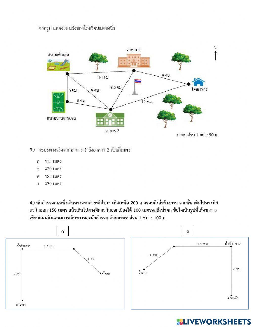 แบบทดสอบมาตราส่วน