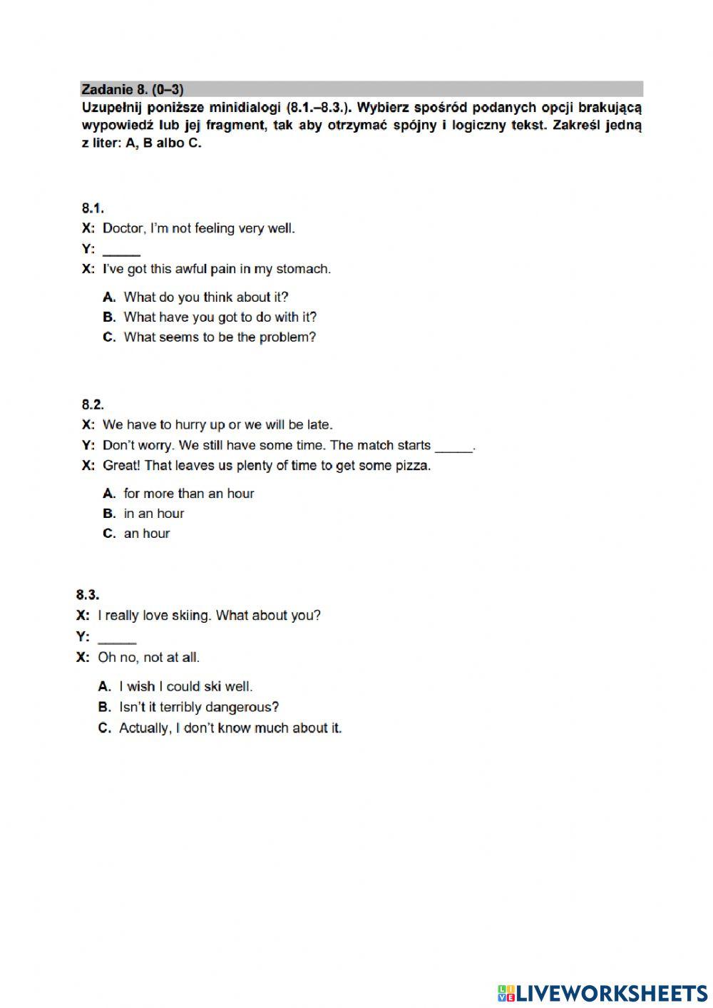 Matura nowa 2023 część 2