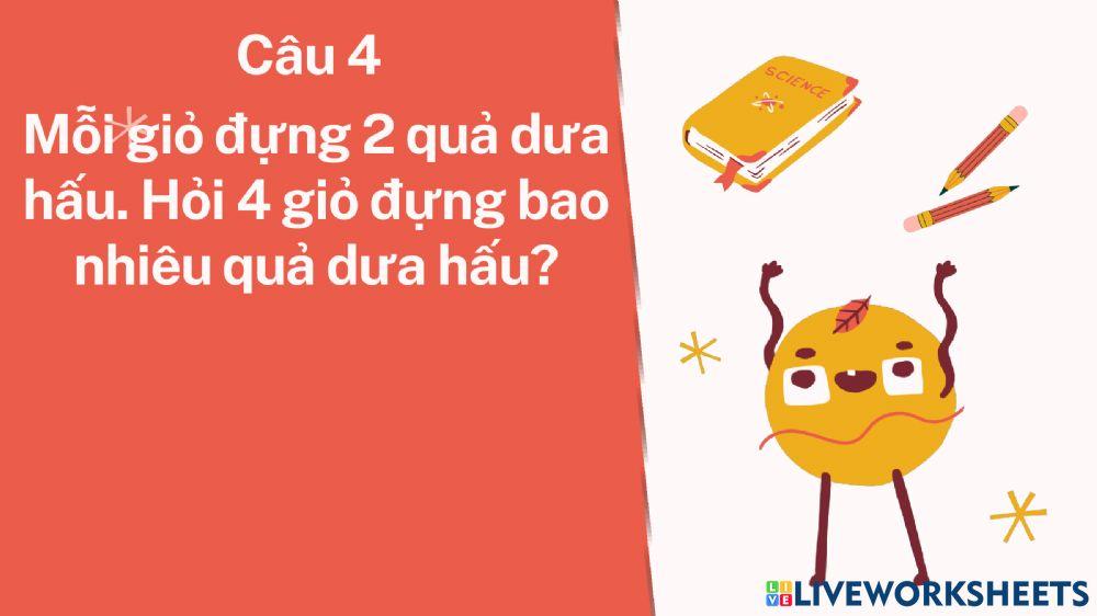 Ôn tập toán tiết 5