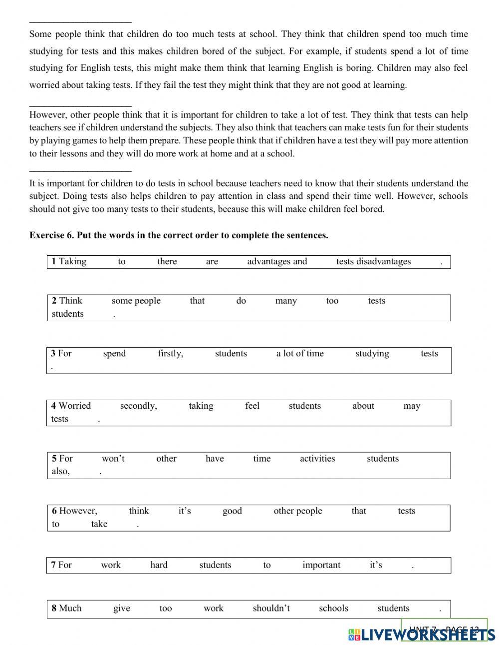 Jobs, Work and study