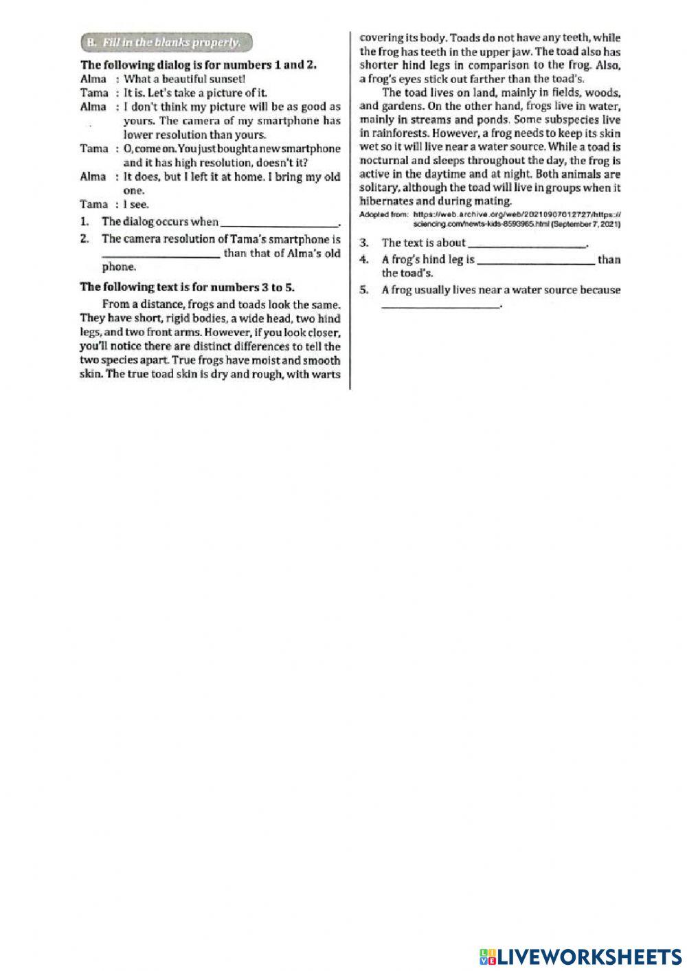 Assessment 3 PR Inggris 8B