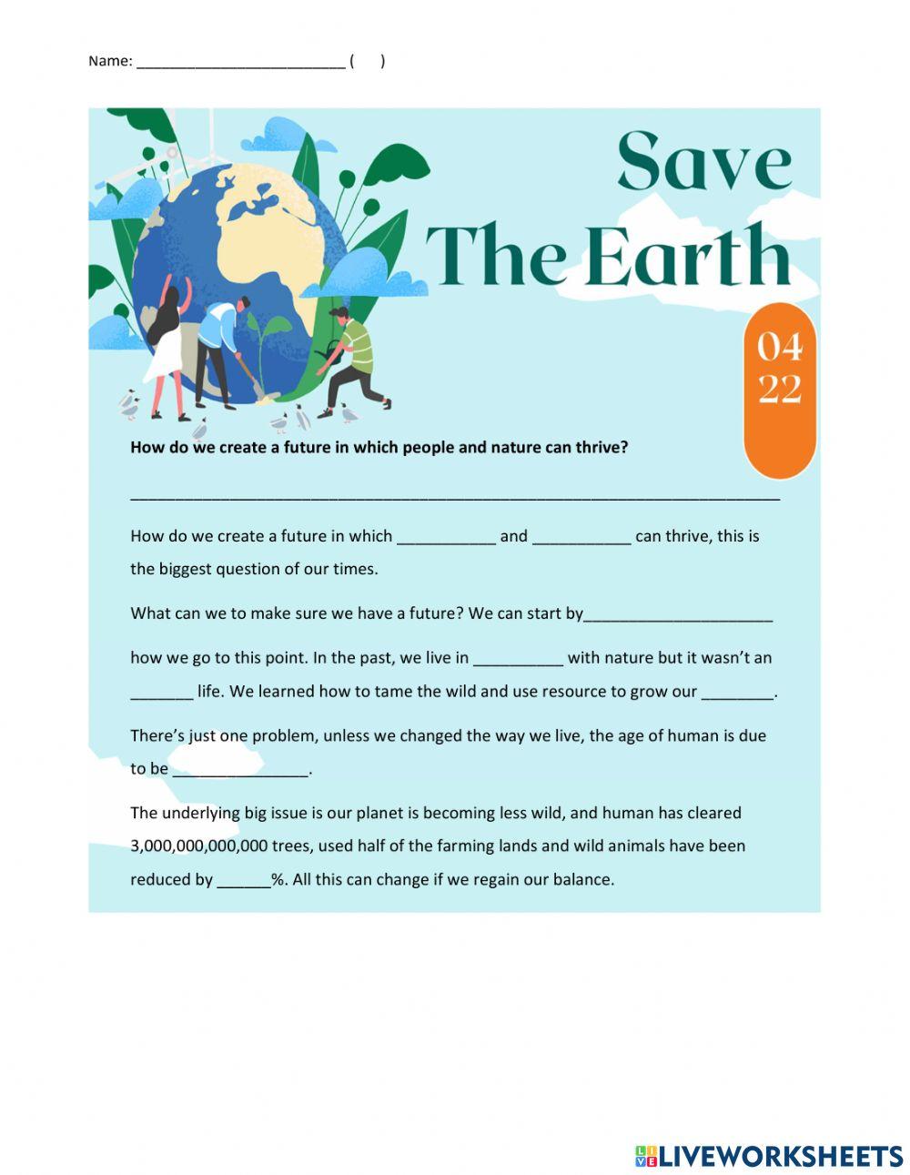 Save the Planet