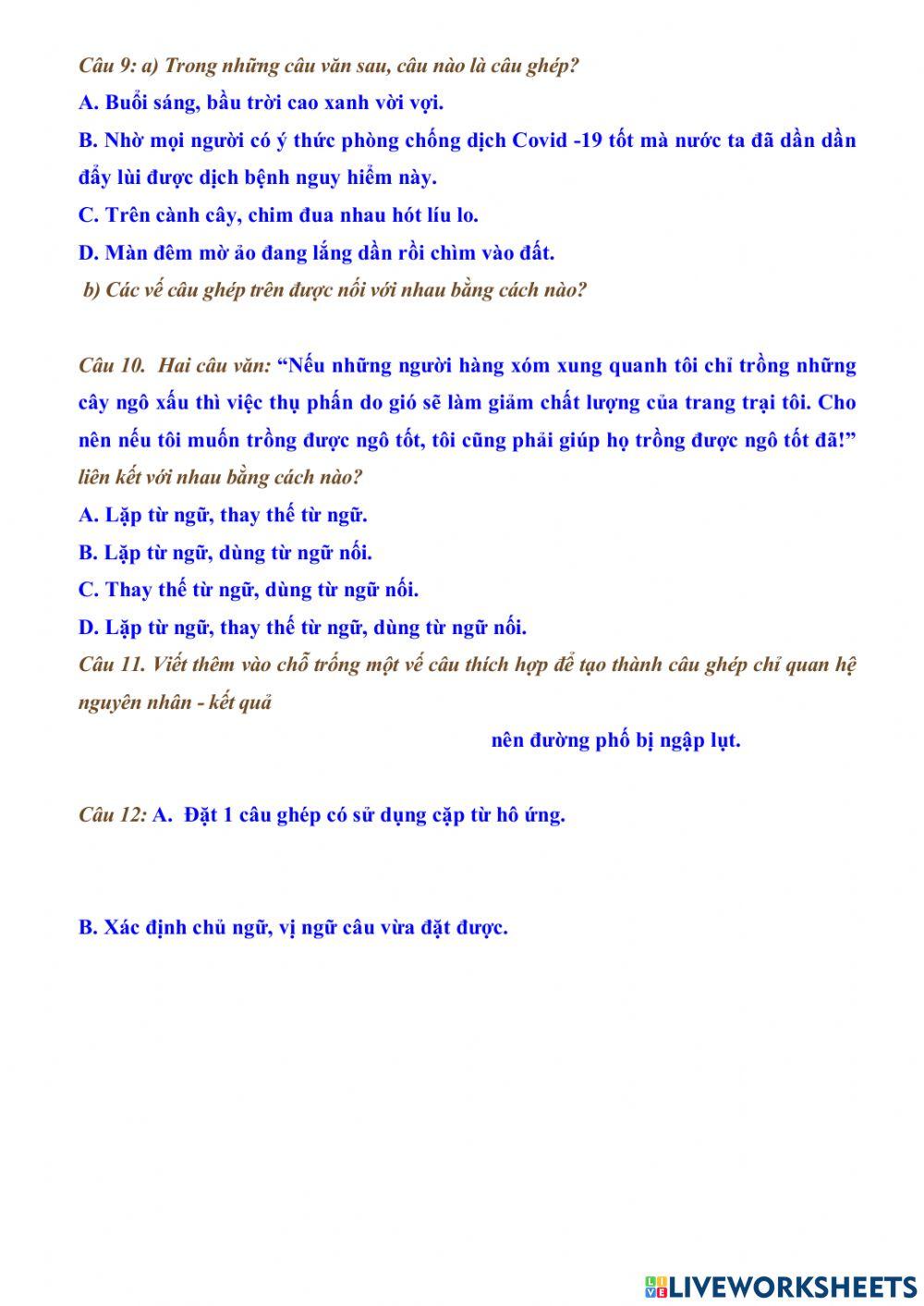 Bài Kiểm tra giữa kì 2 - Ngô Huyền