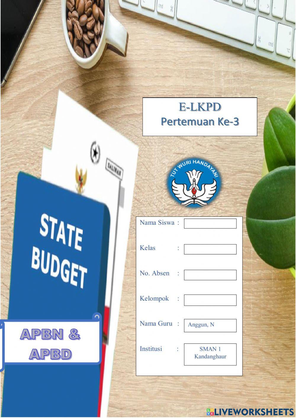Anggaran Pendapatan Daerah (APBD) KD APBN & APBD