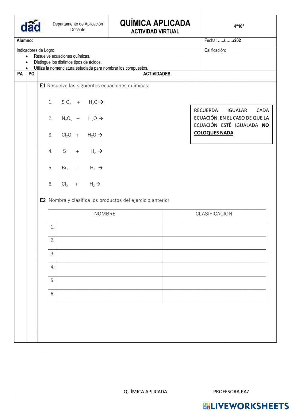 Ácidos Ácidos