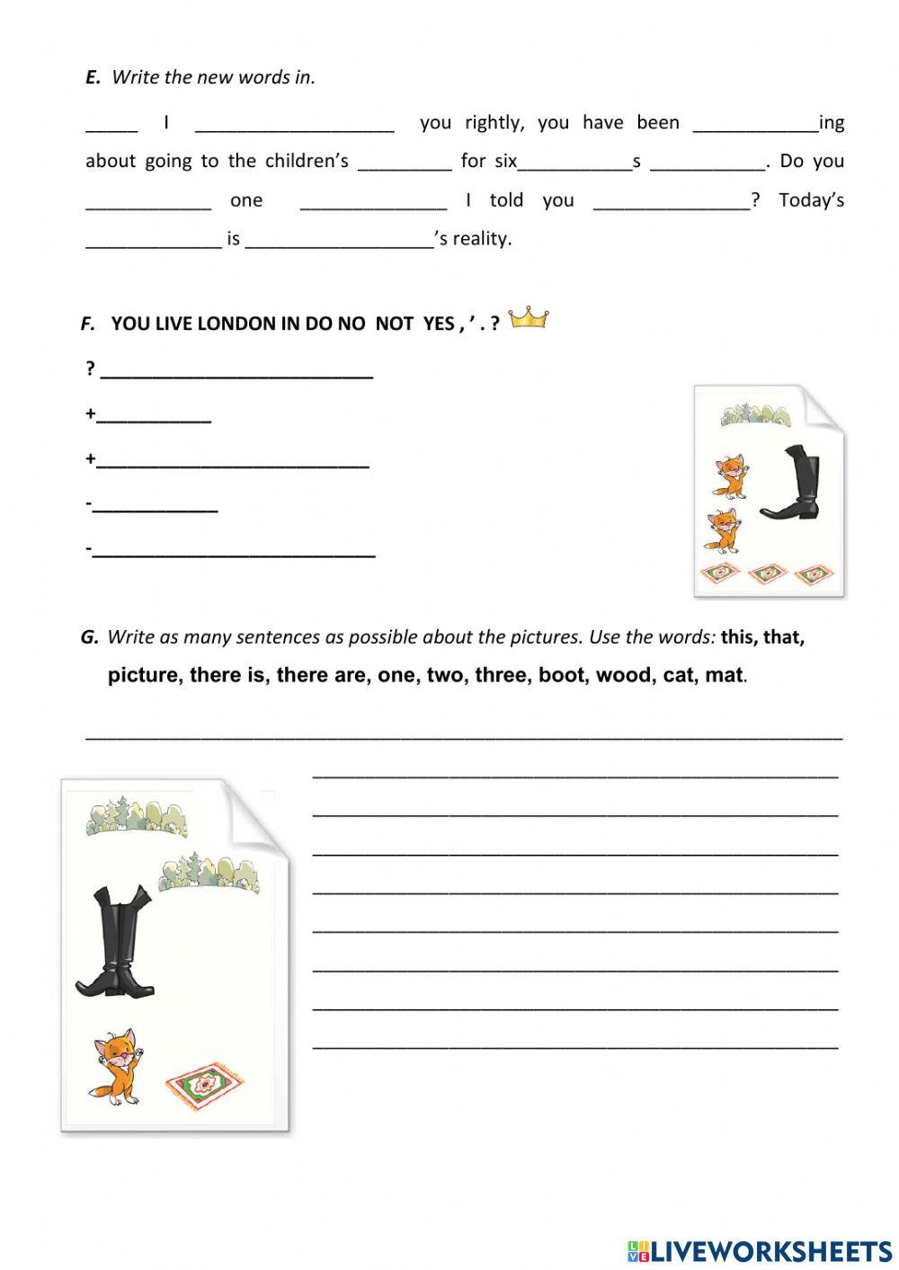 I Can Analyse. Test 2