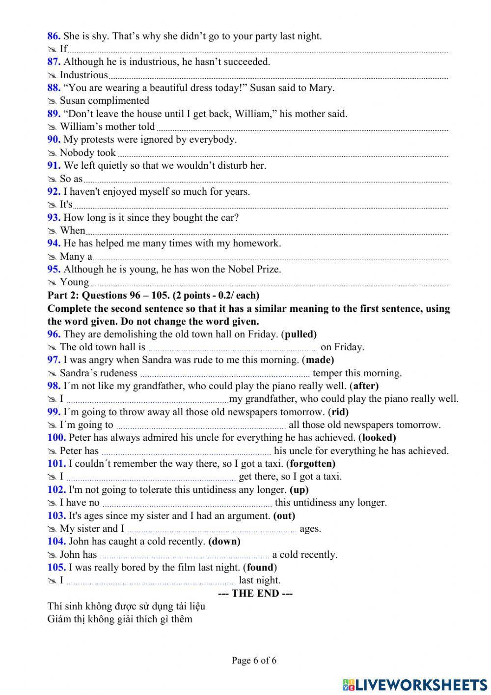 EL9 đề thi học sinh giỏi số 7