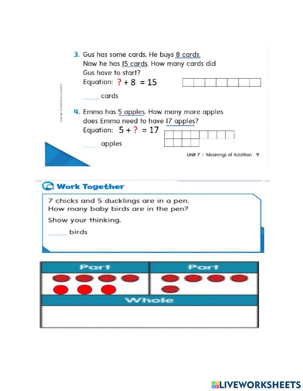 Problem Solving 3 online exercise for | Live Worksheets