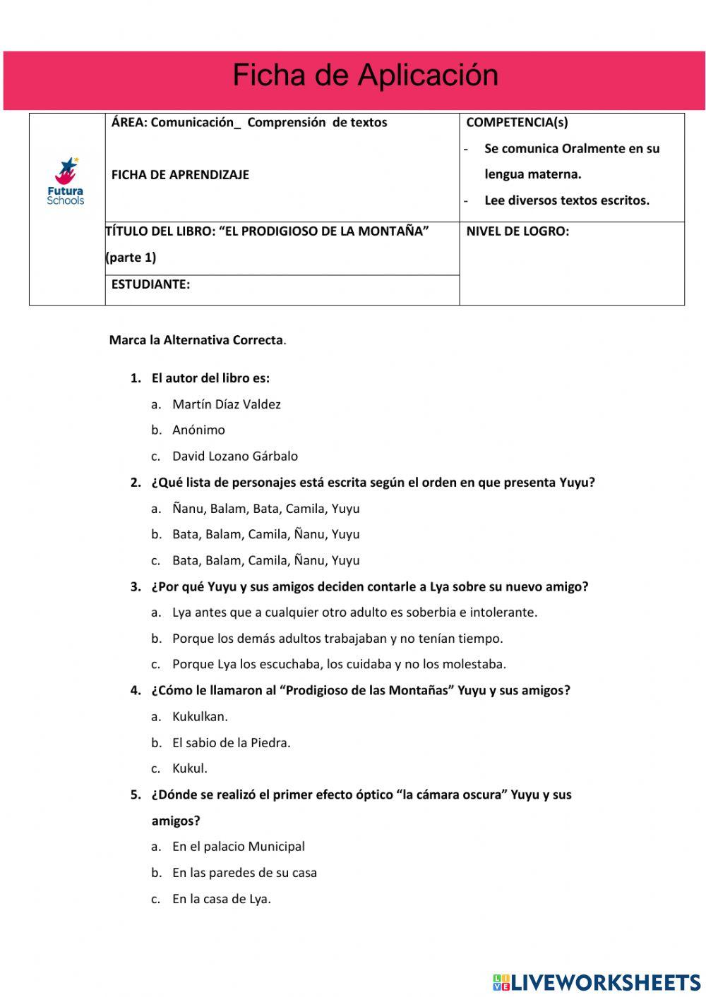 El prodigioso de la montaña