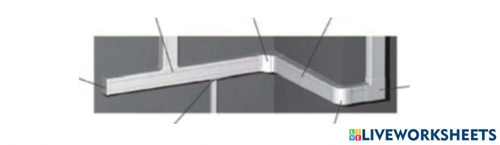 Partes de canalización de superficie