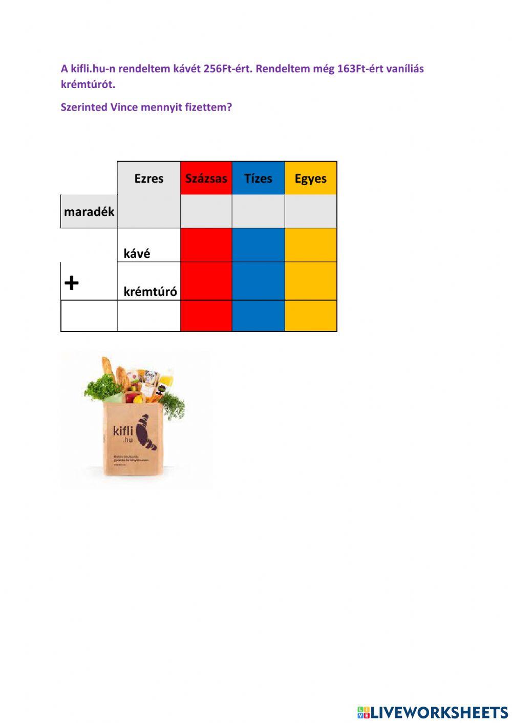 Vince kifli vásárlás