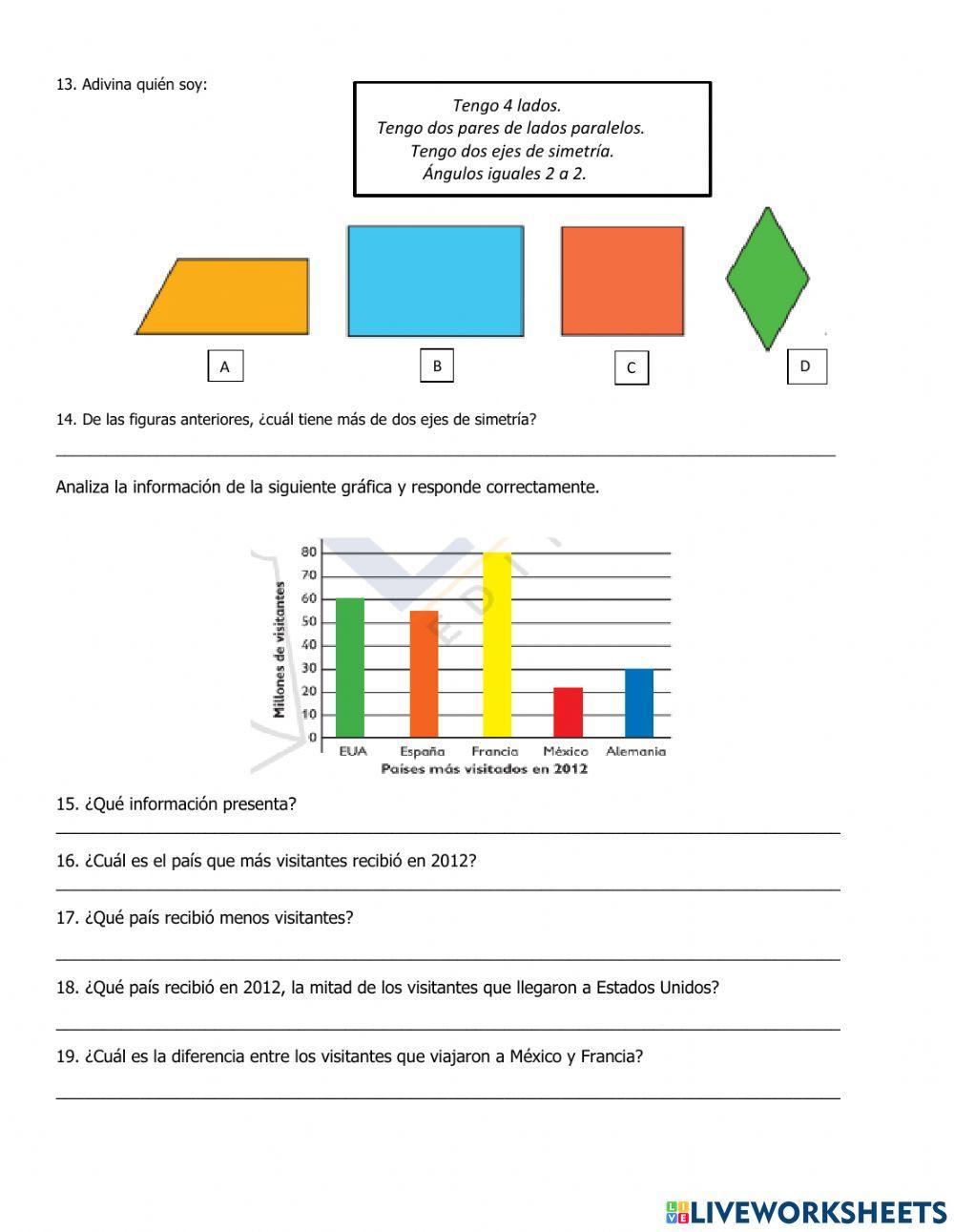 Examen de Matemáticas