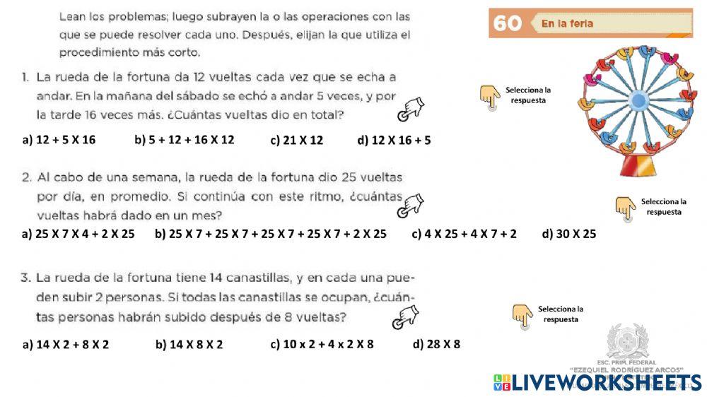 Desafío 60 En la Feria