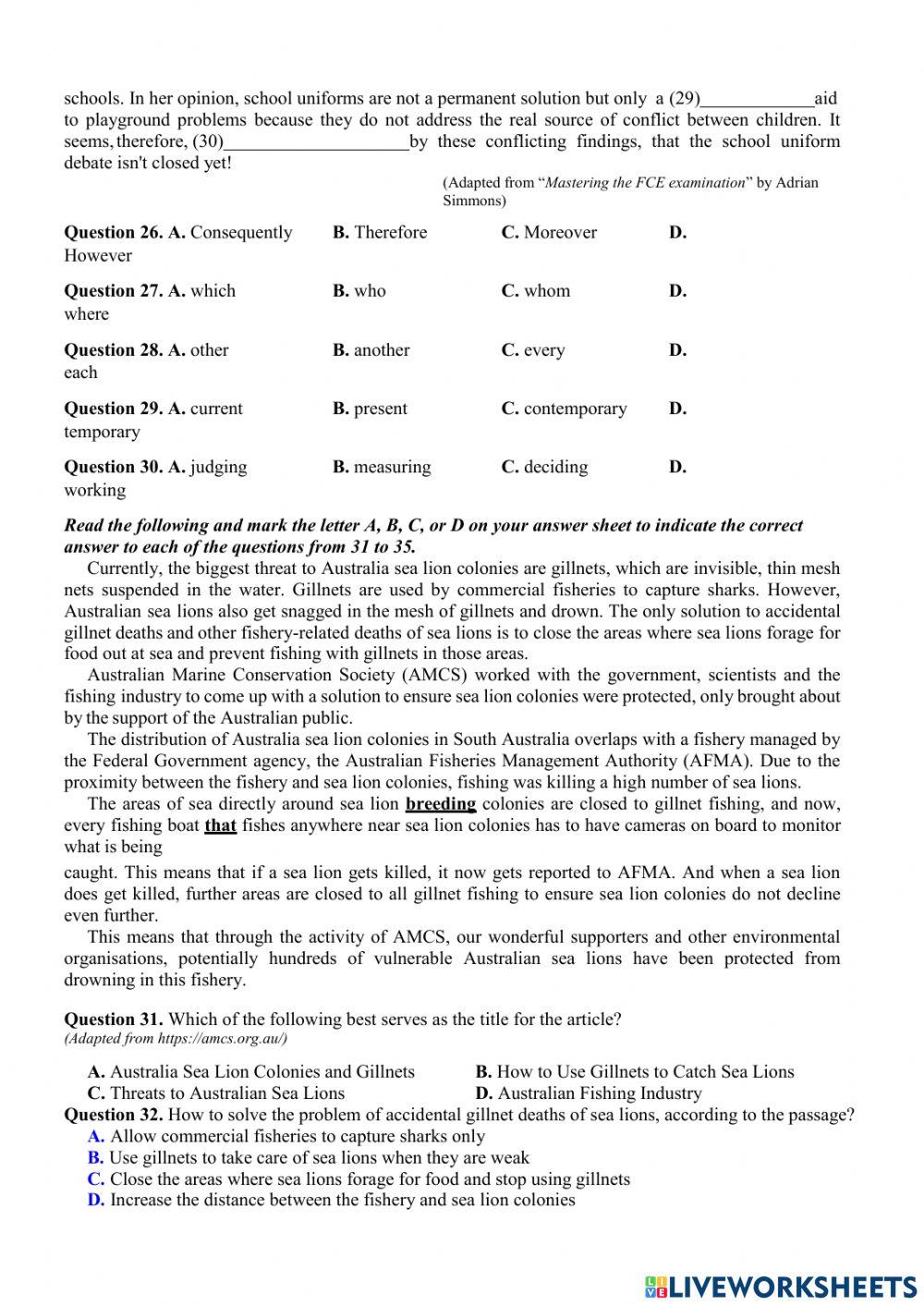 Test 9 đề dự án tn