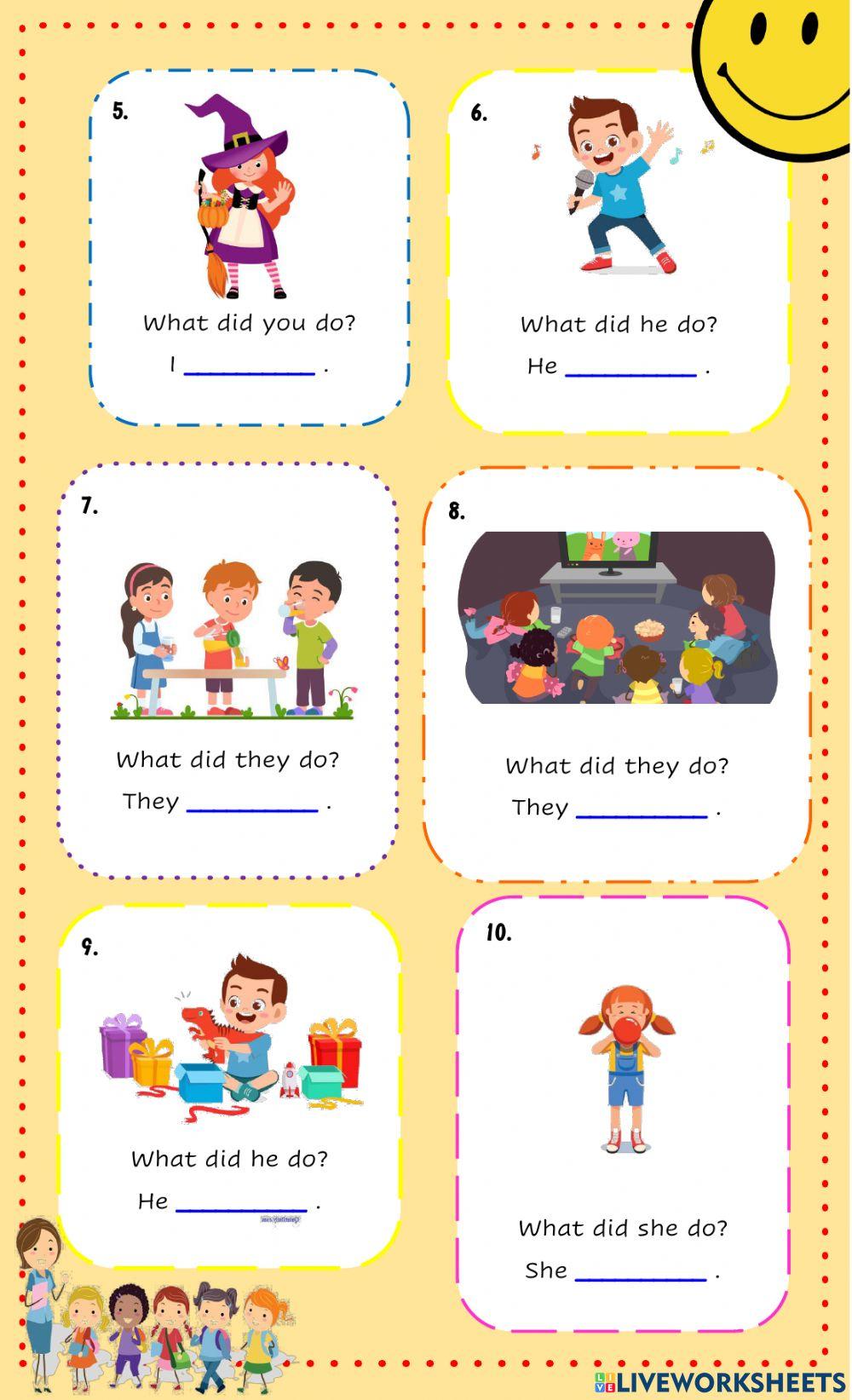 Unit 6. Let's party!