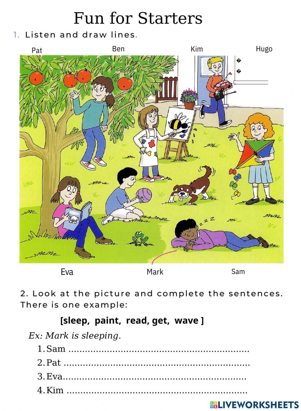 How About Ving Worksheet Maker
