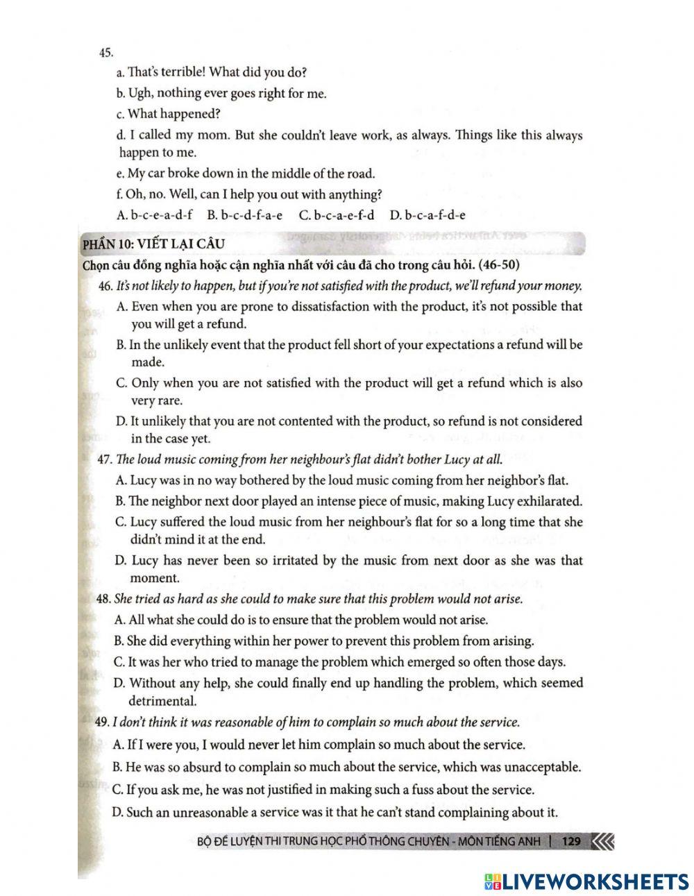 (CNN) Mock test 07 (p2)