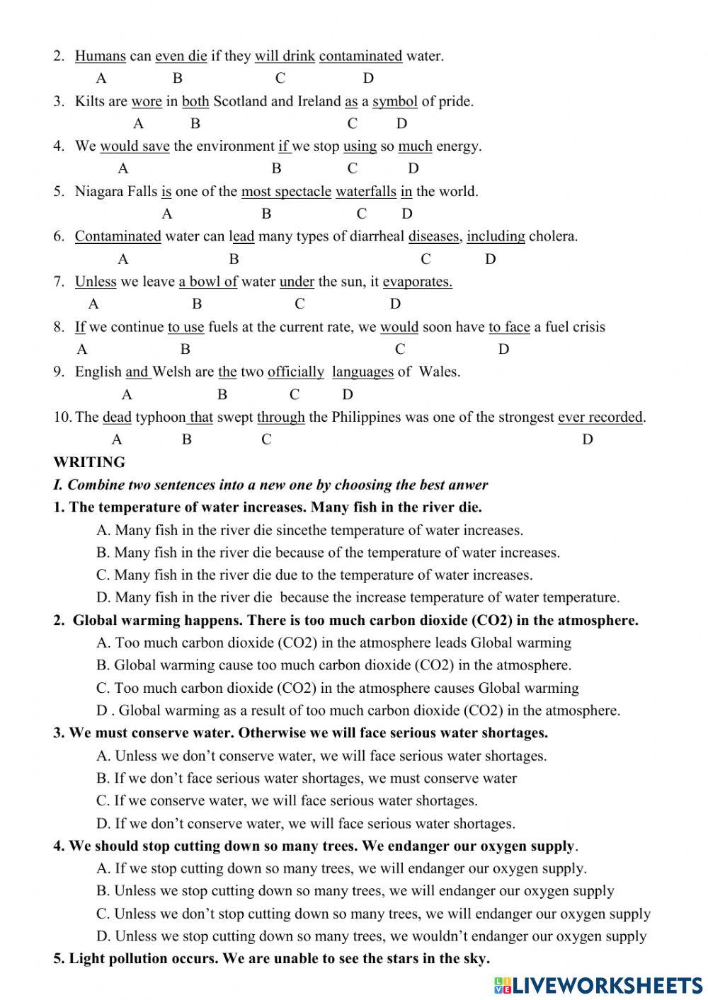 Grade 8- Mid term 2- DN school