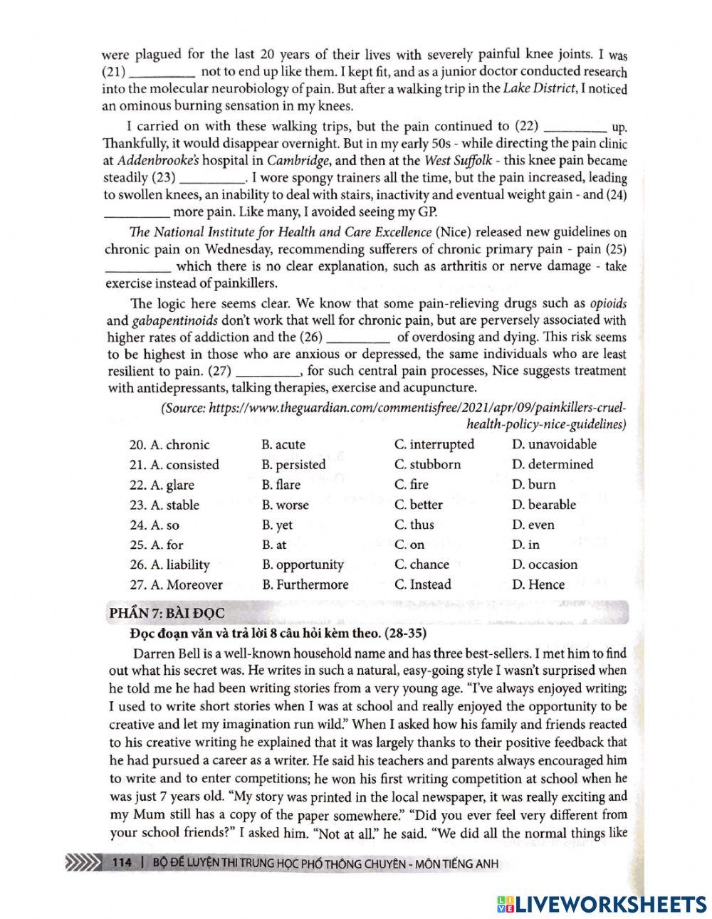 (CNN) Mock test 06 (p1)