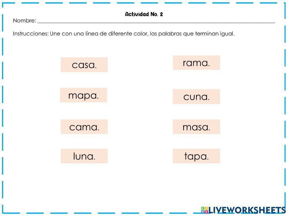 Actividades de Comprensión Inteligente.