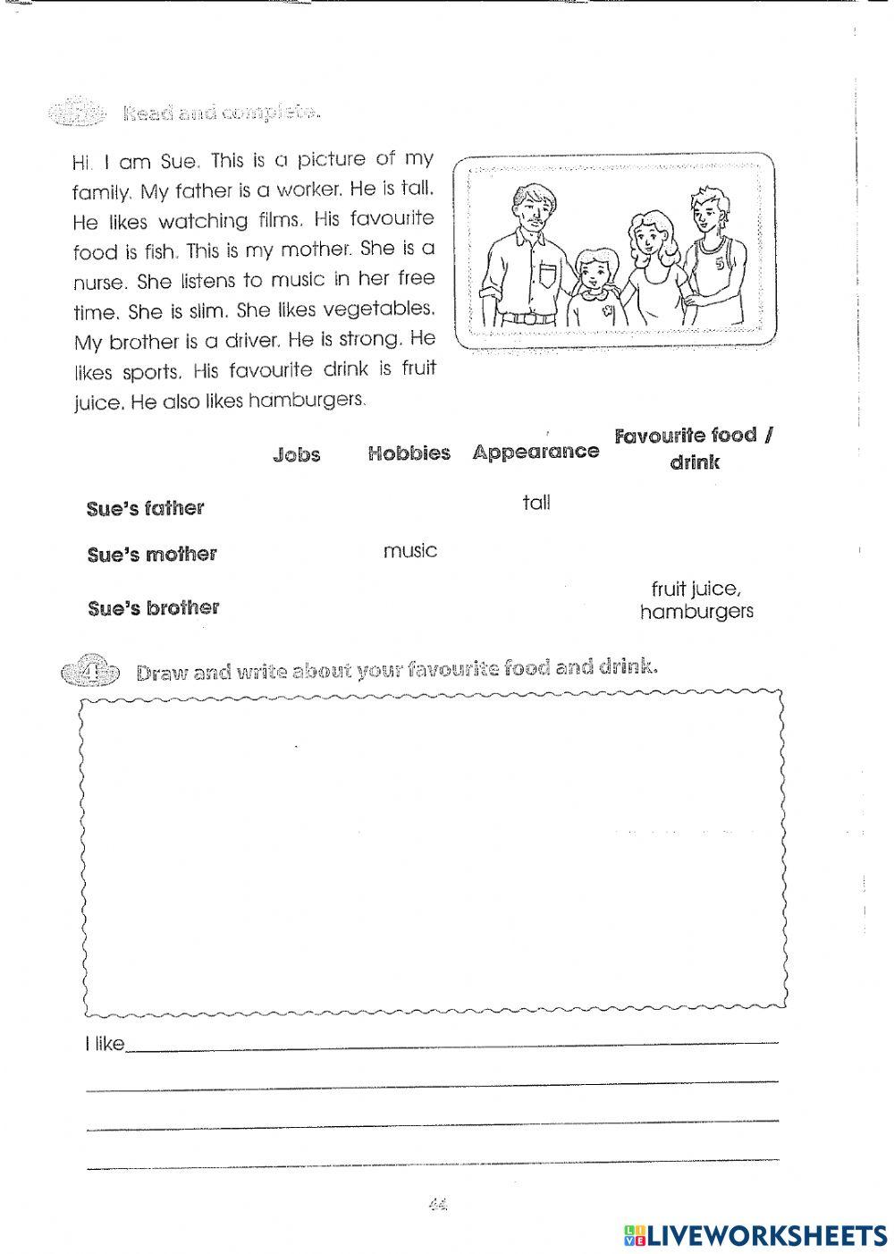 Unit 14:What does he look like?