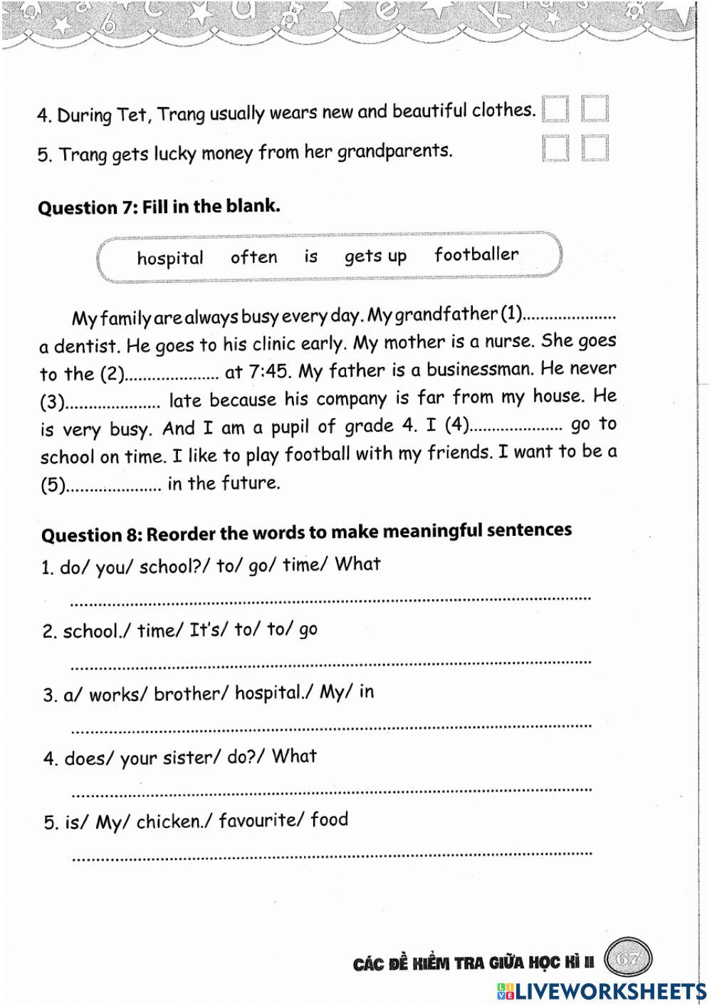 G4A2-review for mid term II
