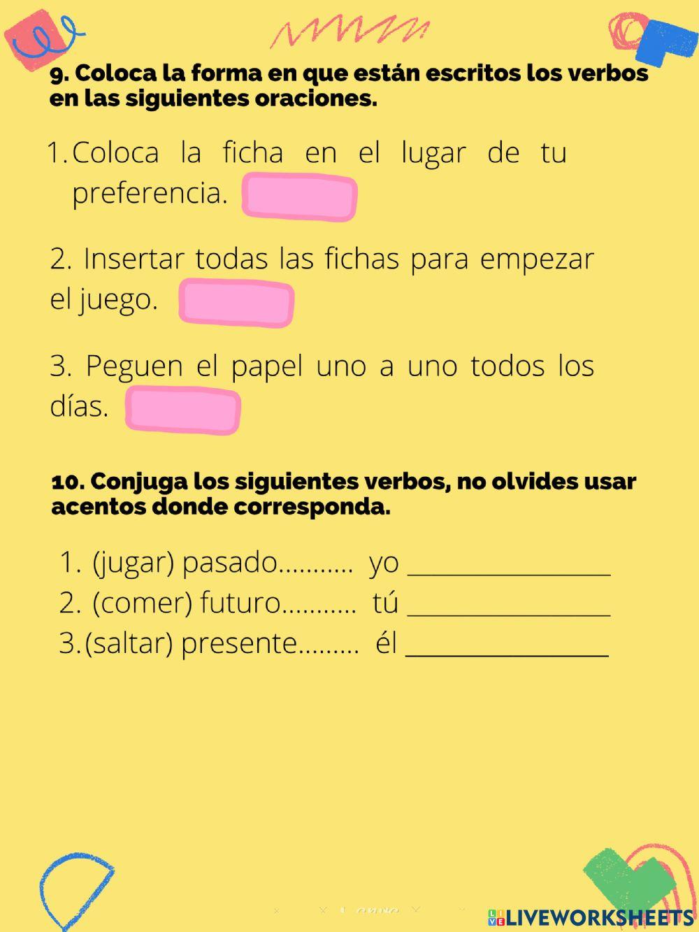 Examen español