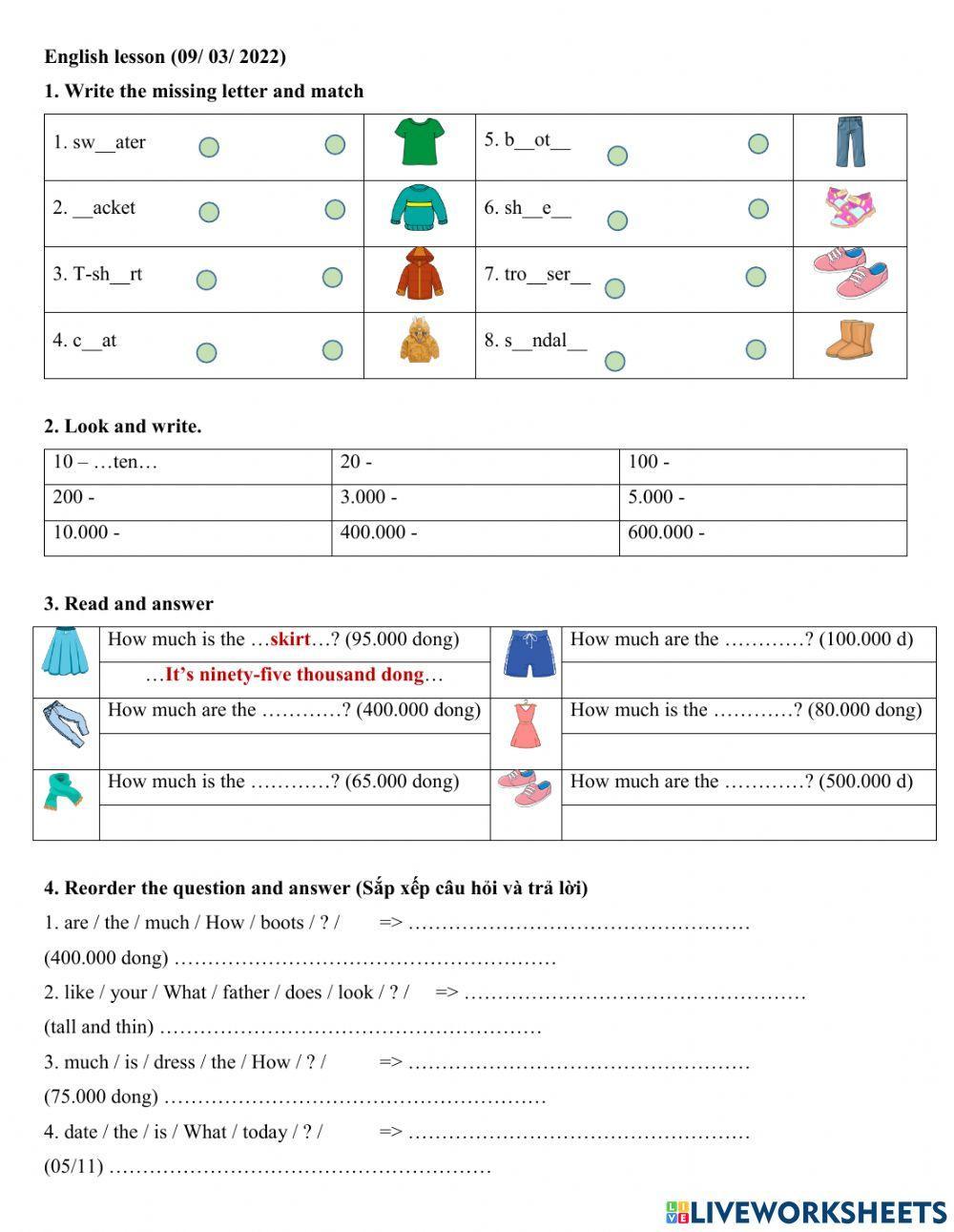 Group 3 - How much giá tiền