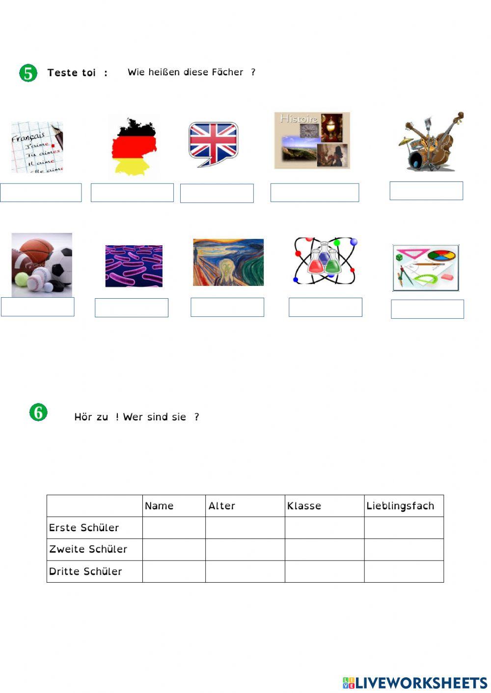 S'entraîner à présenter un emploi du temps