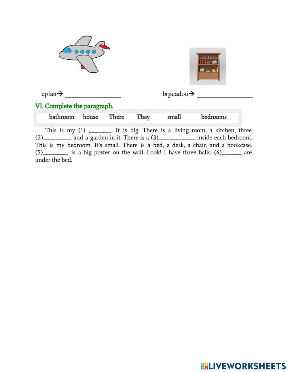 Đề thi Tiếng Anh lớp 3 Giữa kì 2