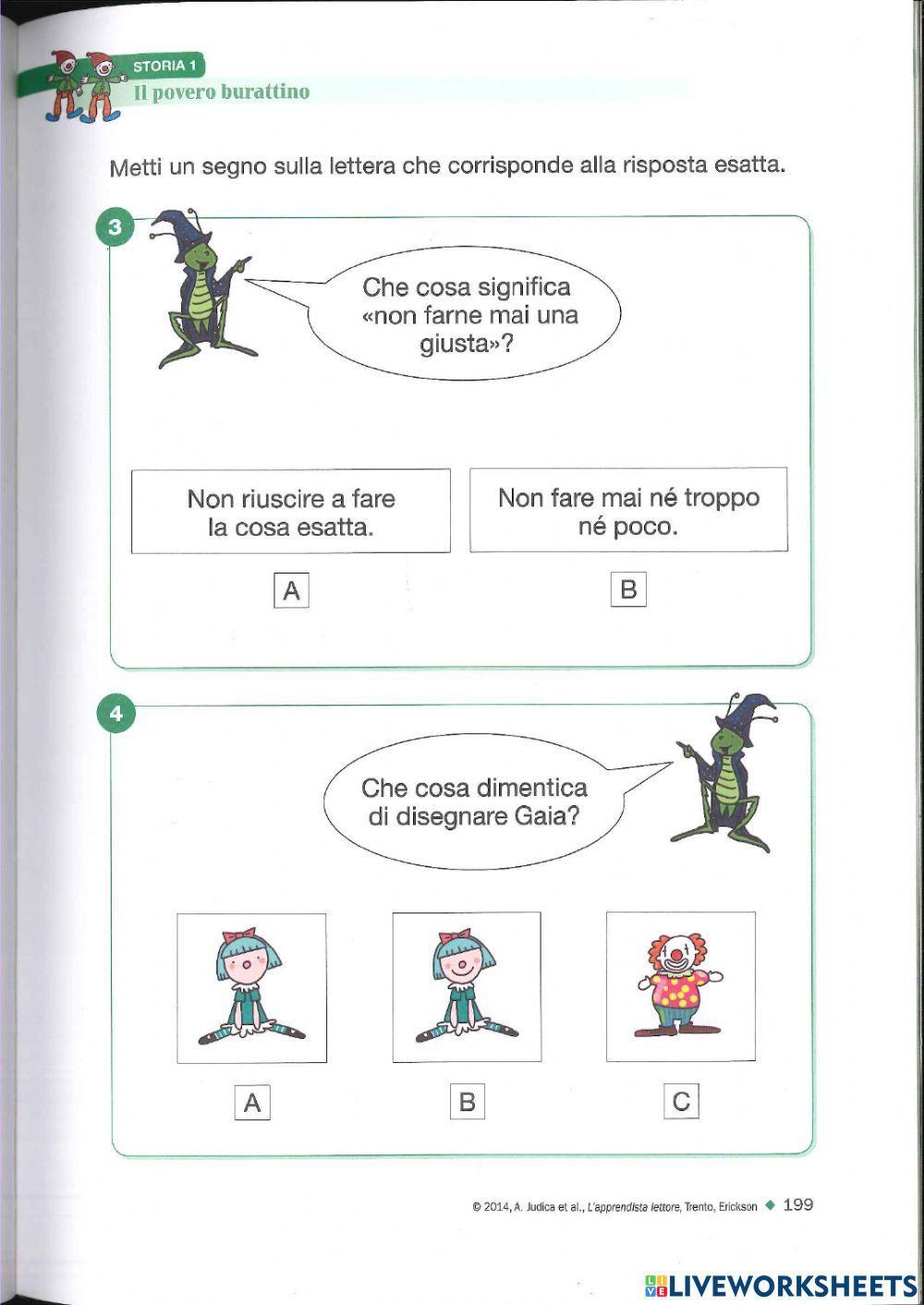 Comprensione del testo