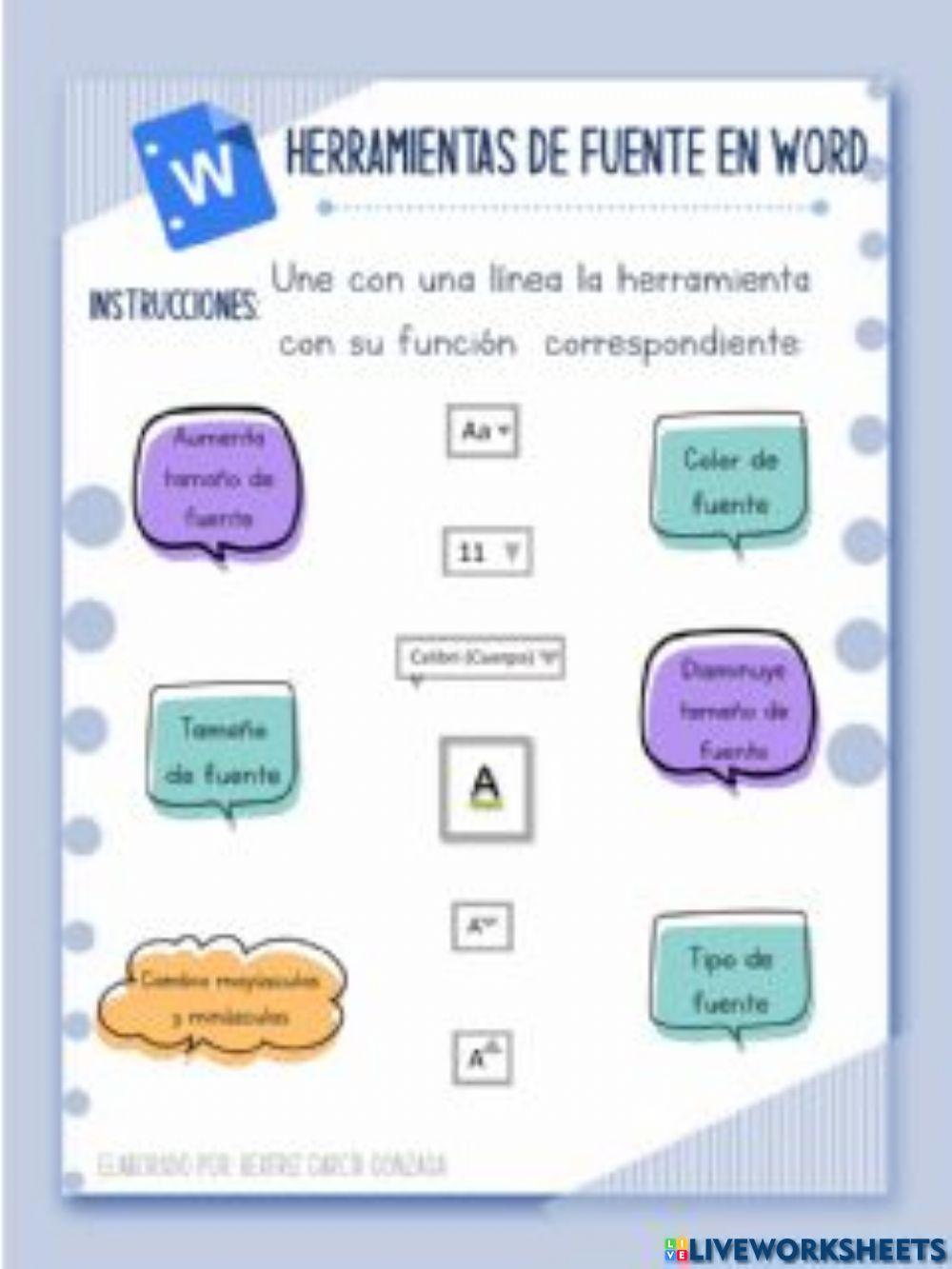 Herramientas de fuentes