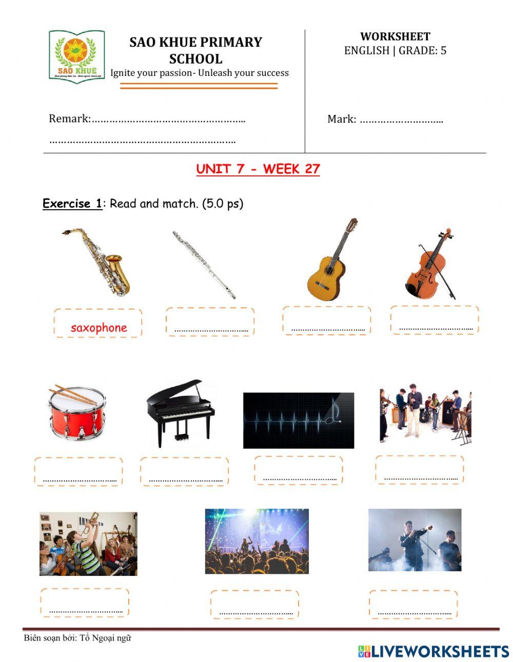 EOW5- Unit 7- Week 27