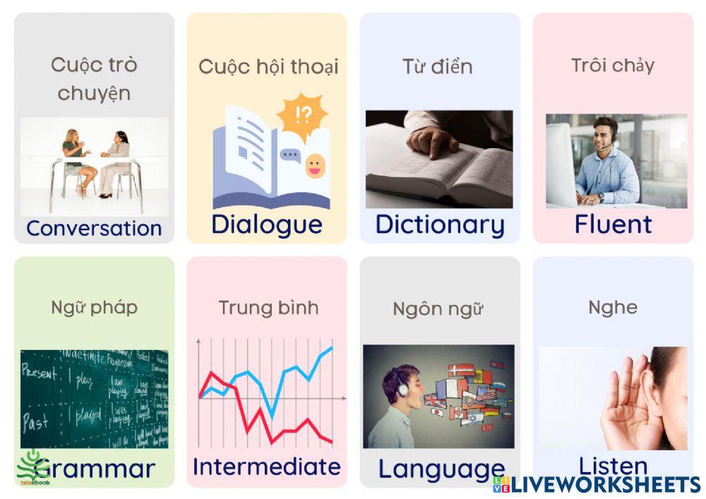 Tự luyện nghe nói 1000 từ vựng tiếng Anh thông dụng