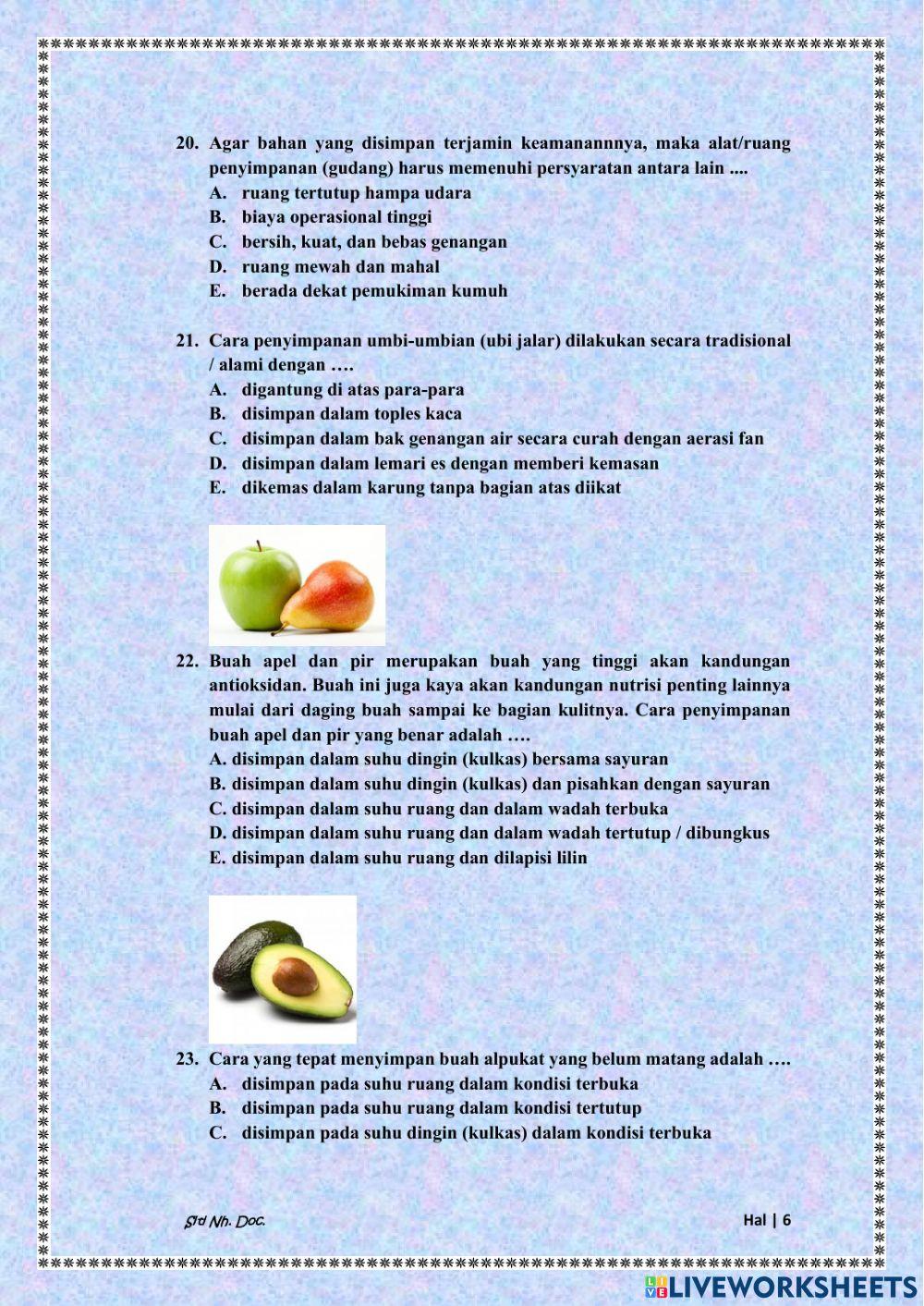 Ulangan Harian 2a LWS