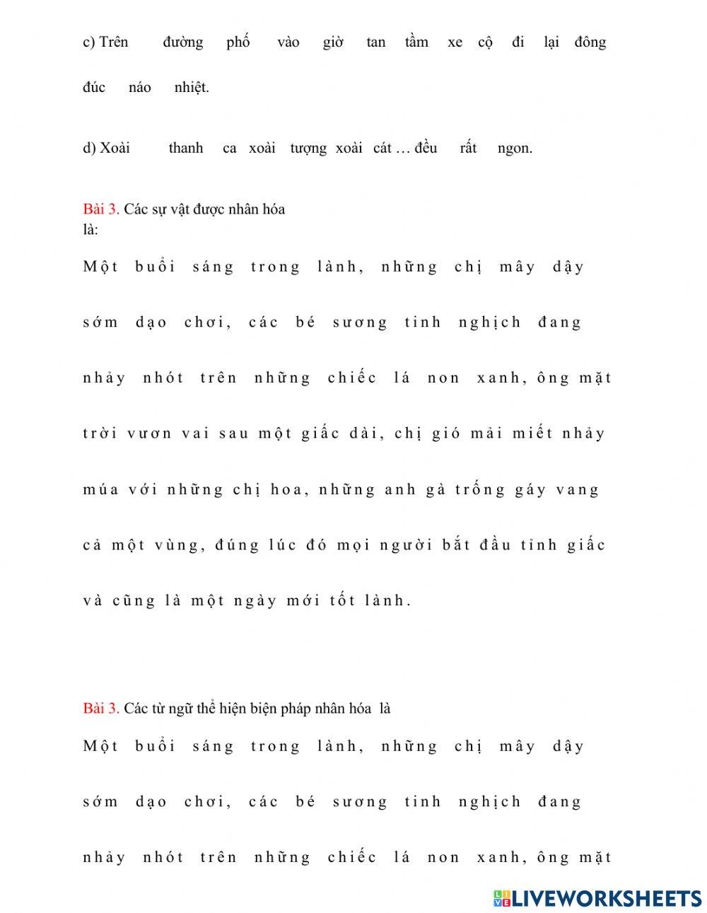 HDH thứ năm 10-3-2022