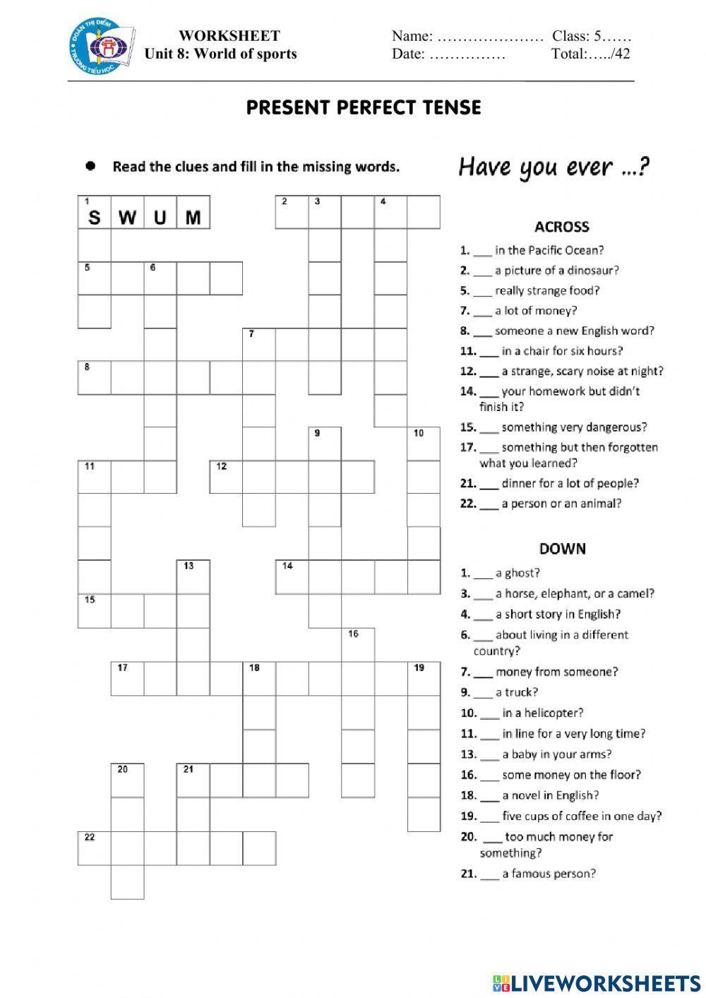 U8-CB3-PRESENT PERFECT