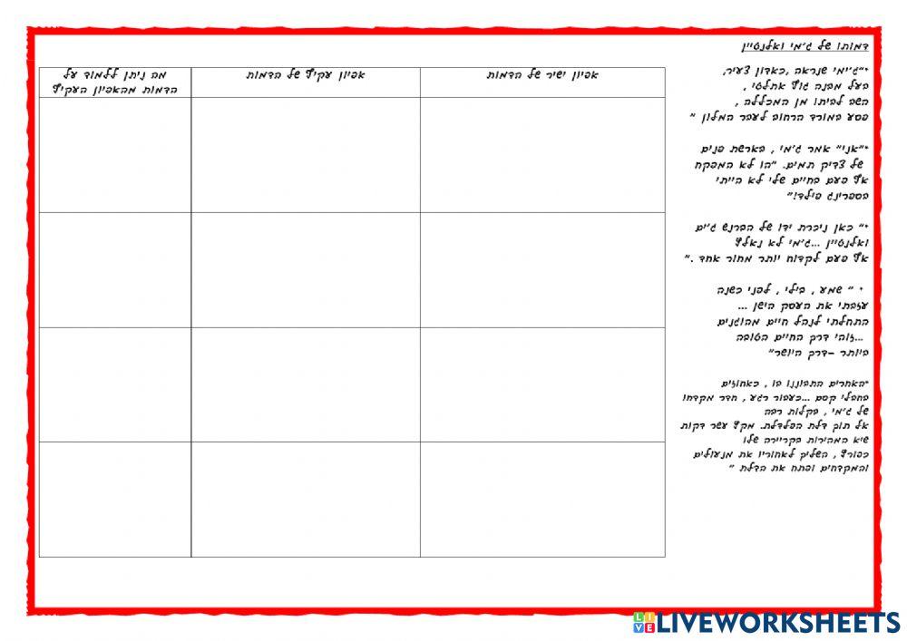 החזרה למוטב - דמויות בסיפור