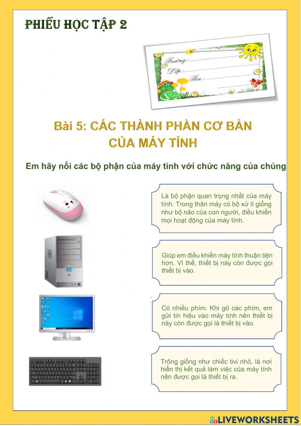 Phiếu học tập 2-Bài 5