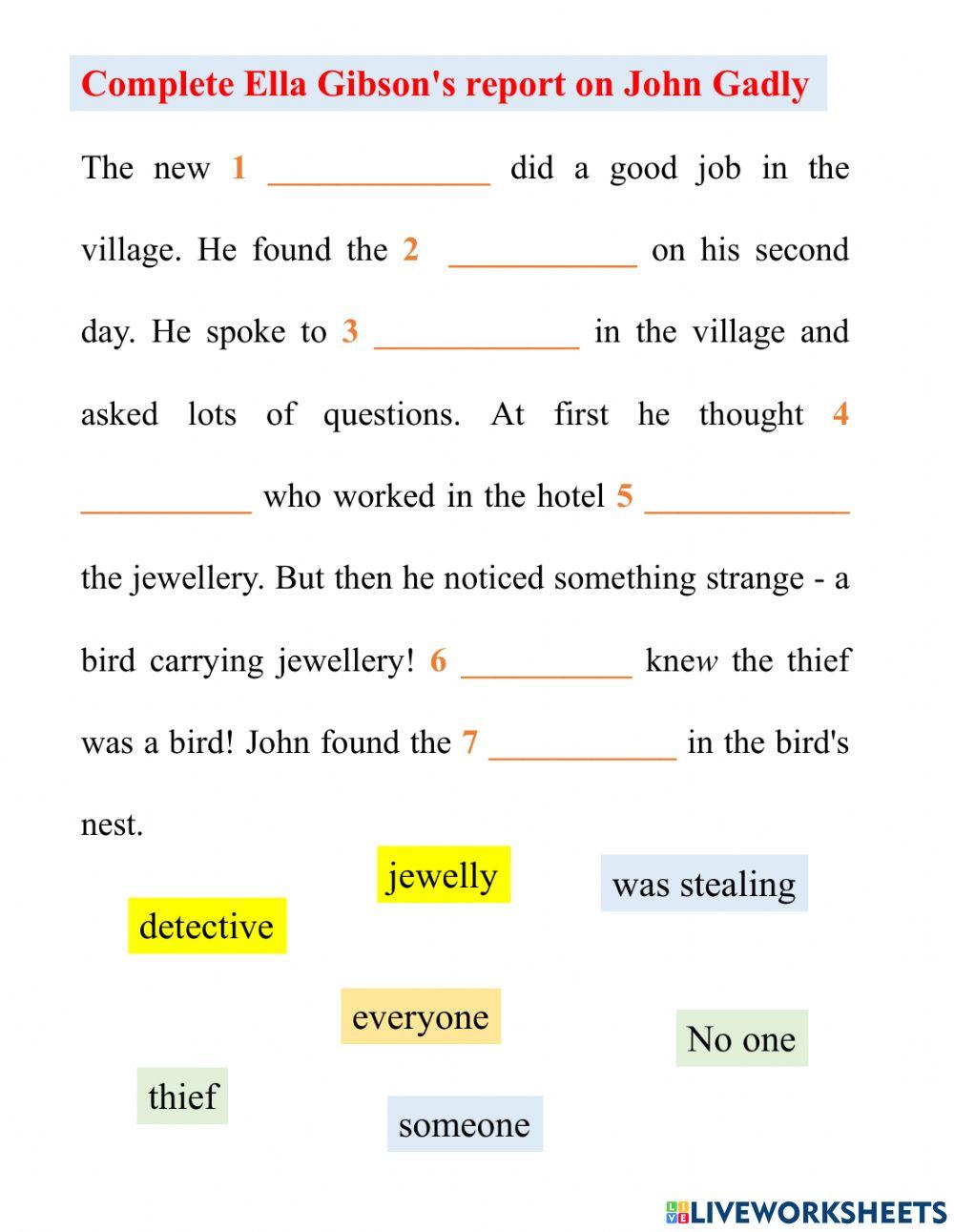 WB - U10 - AS4 - Reading