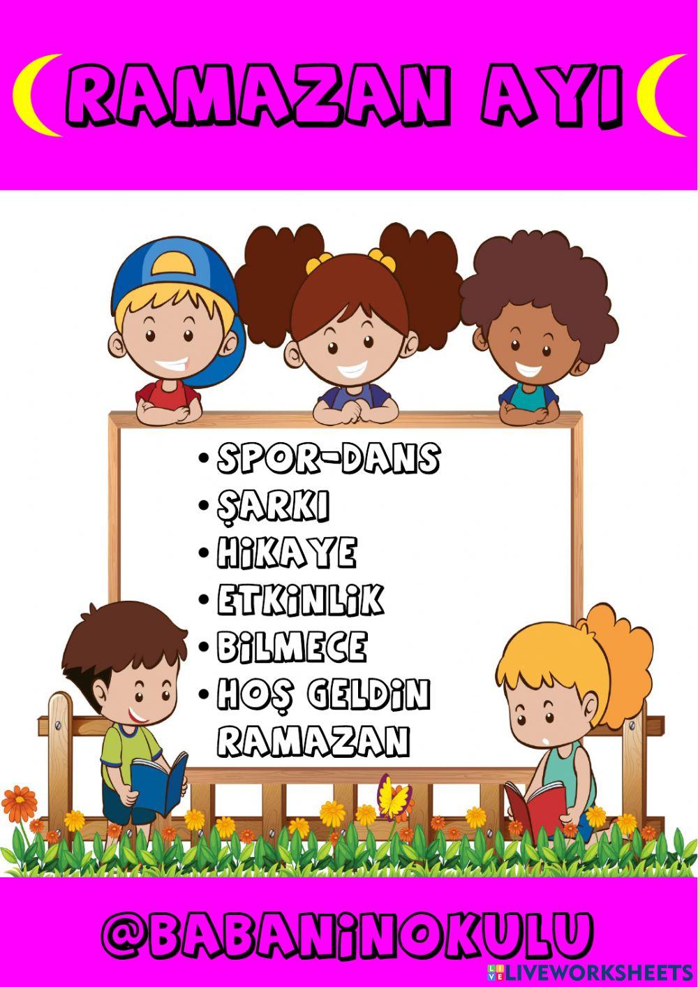 MÜBAREK RAMAZAN AYI