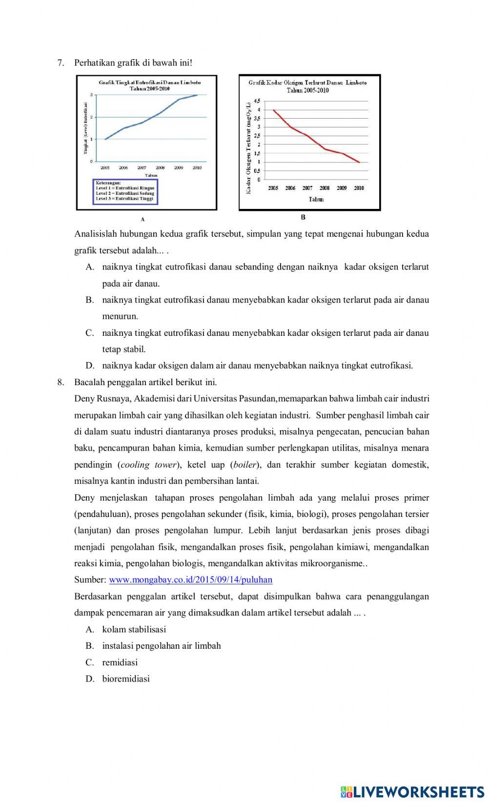 Pencemaran lingkungan