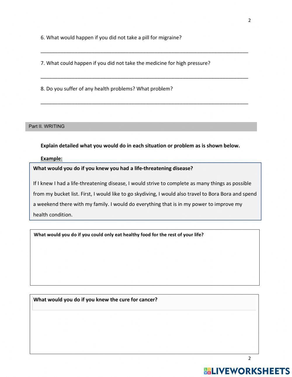 Handout -19 Health Problems