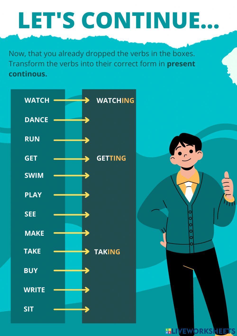 Present simple vs present continous